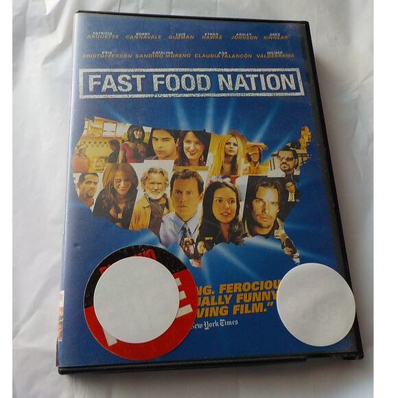 Fast Food Nation 20th Century Fox Movie DVD Rated R Blockbuster Store Video - Picture 1 of 5